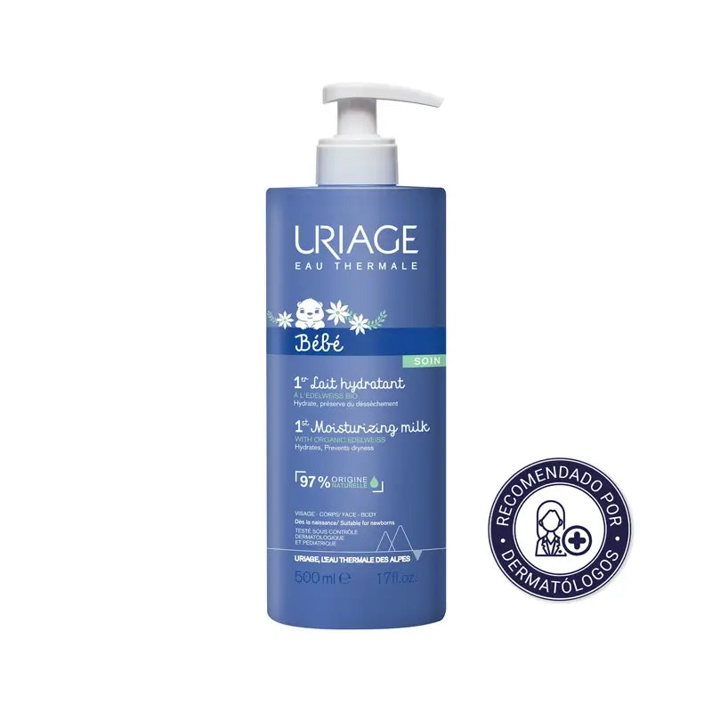 URIAGE first gentle moisturising milk 500 ml
