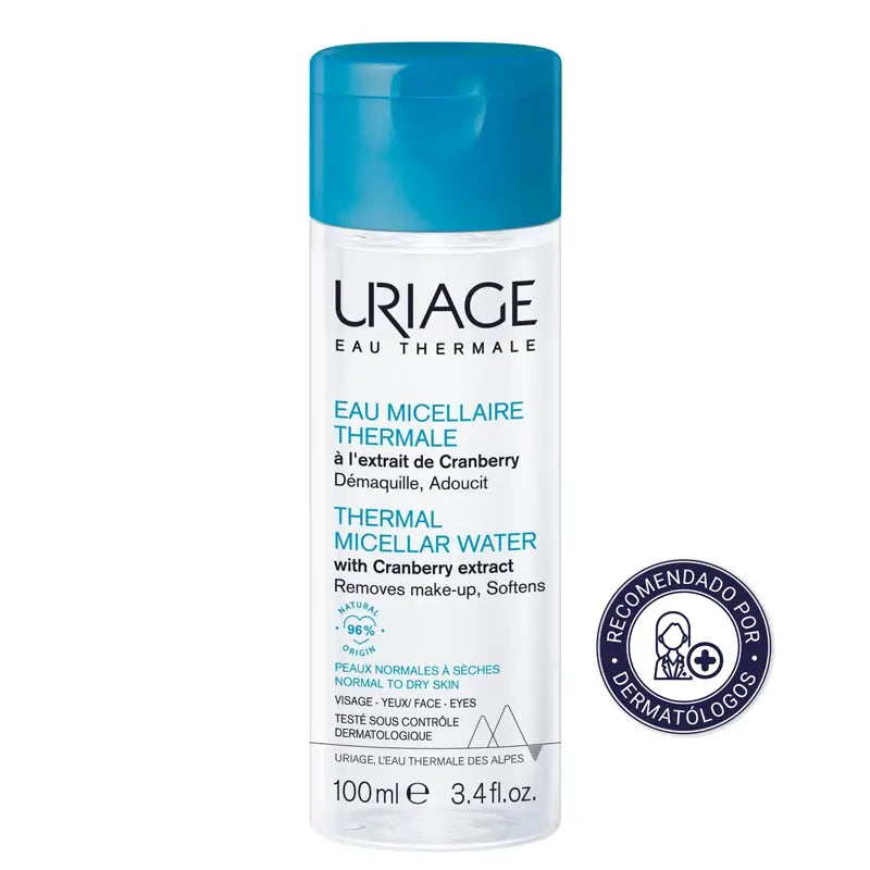 Uriage Thermal Micellar Water for Normal to Dry Skin 100 ml