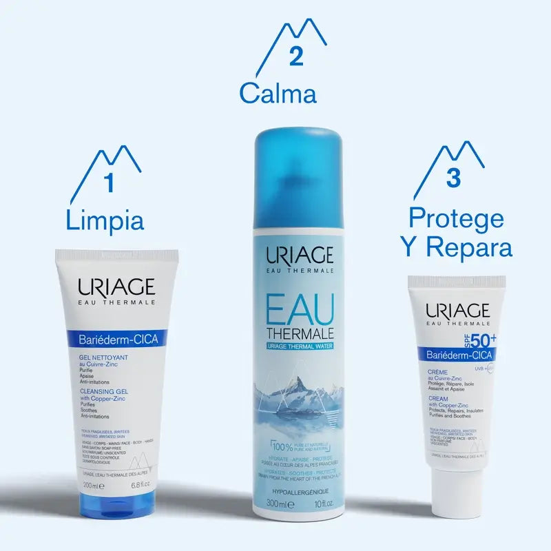 Uriage Bariéderm Cica Cream SPF 50+ 40 ml