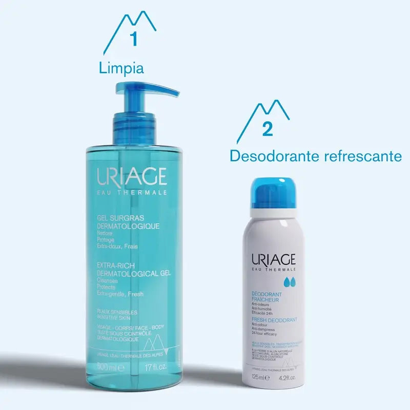 Uriage Freshness Deodorant 125 ml