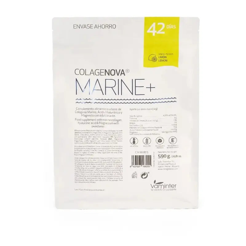 Vaminter Colagenova Marine Lemon Flavor, 590 Gr