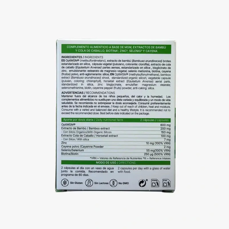 Kerastive Vegan Hair & Nails, 60 Capsules