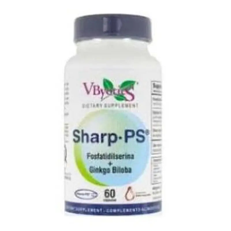 Vbyotics Sharp Ps - Ginkgo (Fosfatidilserina) 60 Cápsulas