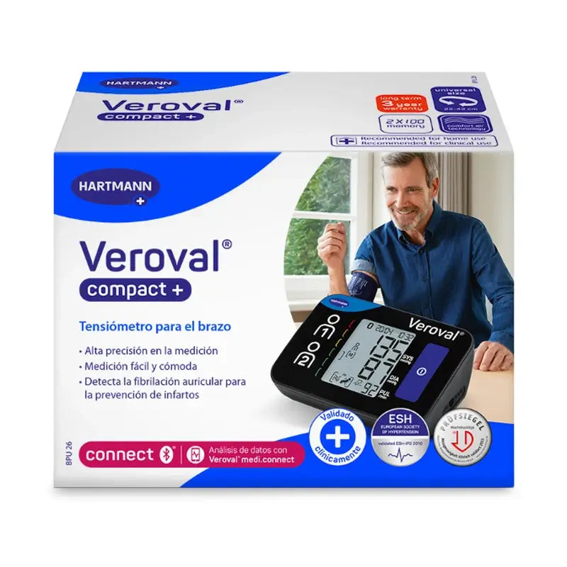 Veroval Compact+ Upper Arm Blood Pressure Monitor , 1 unit