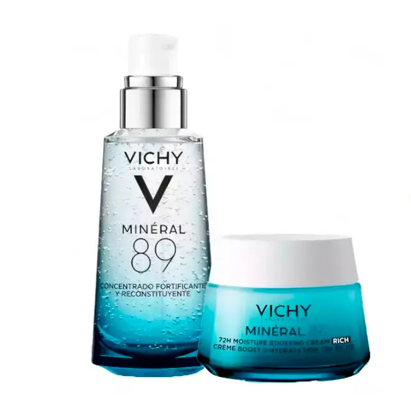 Vichy Mineral 89 Moisturising Routine