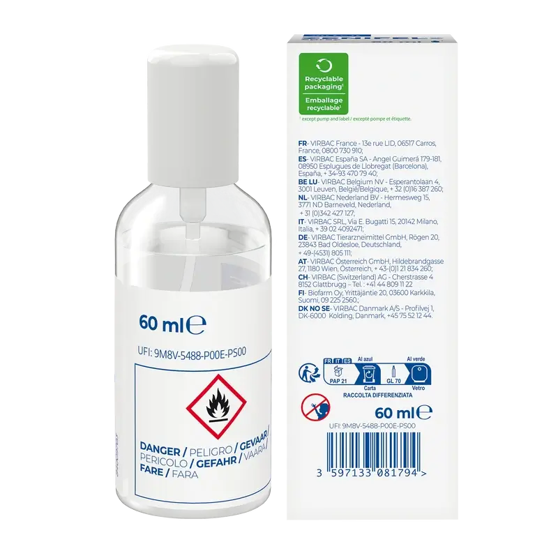 Virbac Zenifel Spray Cats, 60Ml