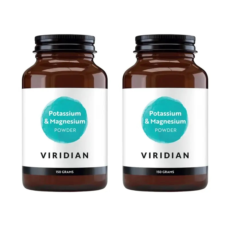 Viridian Potassium Magnesium Citrate Powder , 2X150 Gr