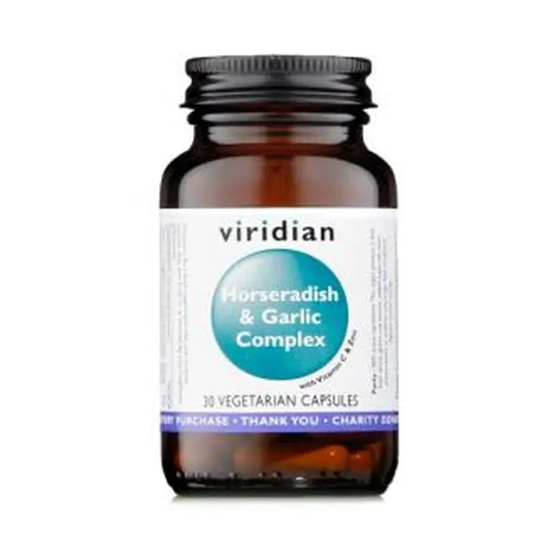 Viridian Rabano Picante Con Ajo Complex 30Cap.Veg.