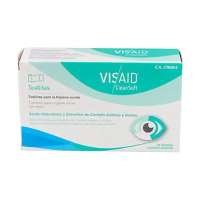 Visaid Cleansoft, 20 Wipes