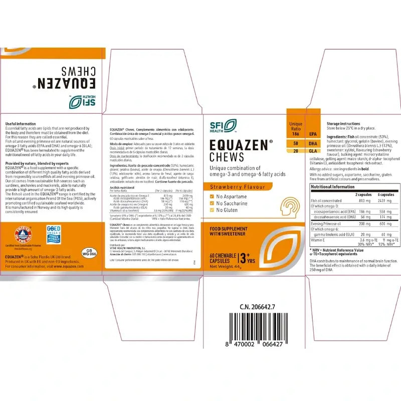 VITAE Equazen Chews, 60 capsules