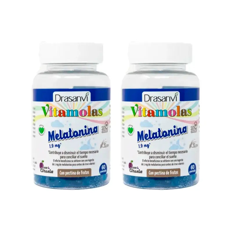 Vitamolas Drasanvi Melatonin , 2X60 Gummies