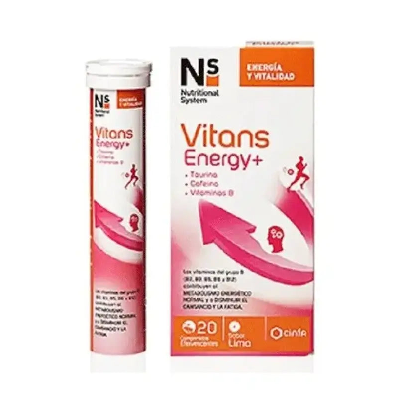 Cinfa Ns Vitans Energy+ Effervescent 20 tablets
