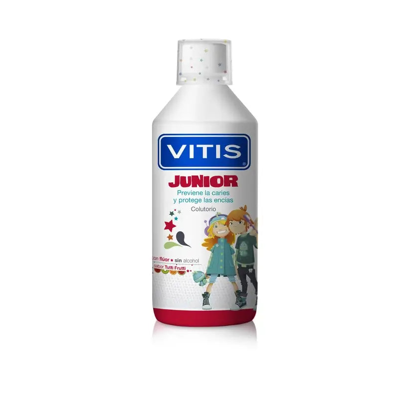 VITIS Junior Mouthwash 500 ml Tutti Frutti Flavour