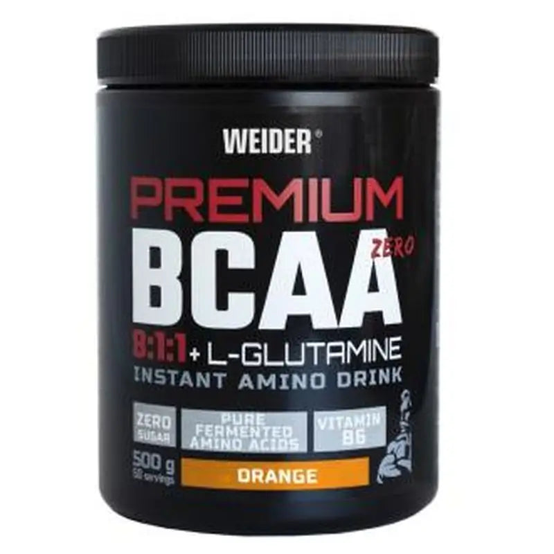 Weider Weider Bcaa 8:1:1 +L-Glutamina Naranja 500Gr