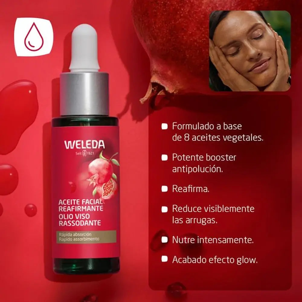 Weleda Pomegranate Firming Facial Oil, 30 ml