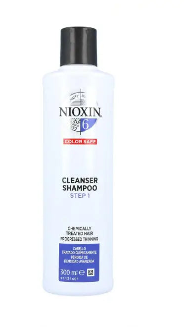 Wella Nioxin Clean Champusistema 6 Cabello Tratado Avanzado 300 Ml
