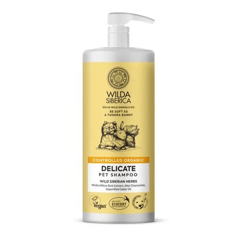 Wilda Vet Champú Delicado Para Mascotas, 1L