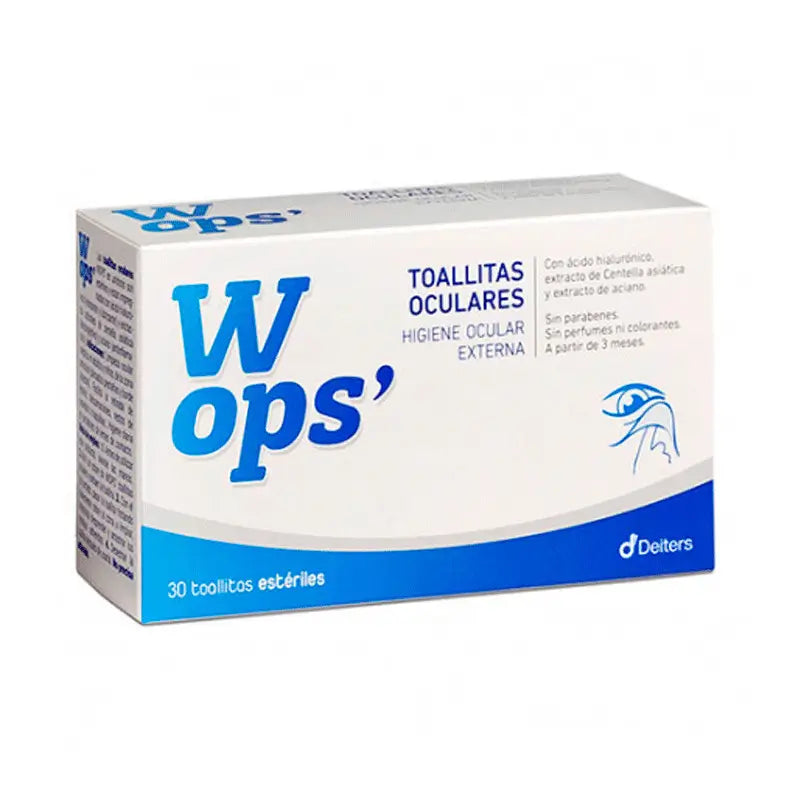 Wops Eye Wipes, 30 pcs.