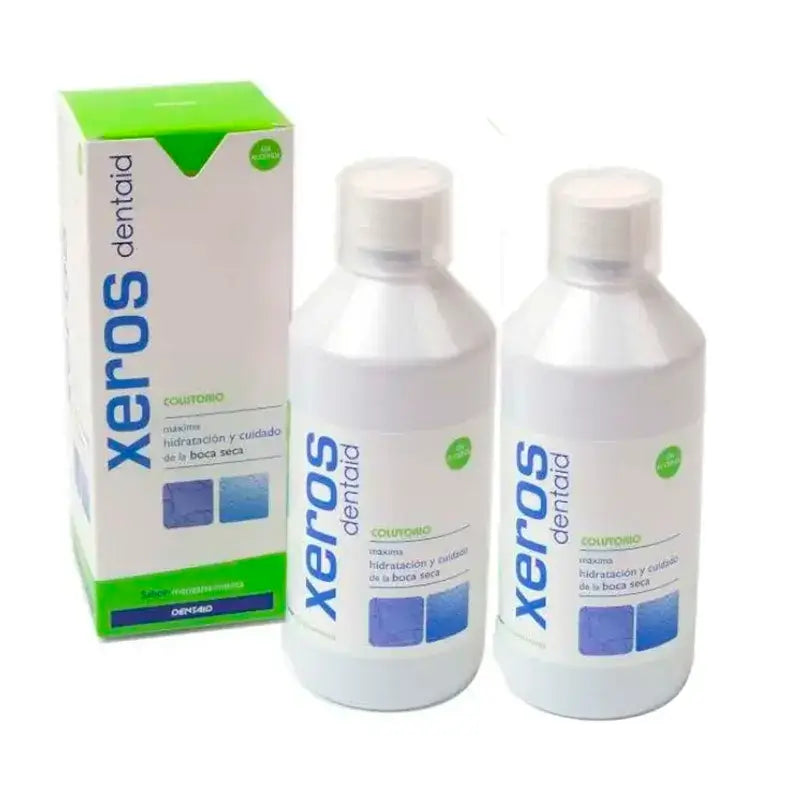 Xeros Dentaid Duplo Mouthwash, 2 x 500 Ml