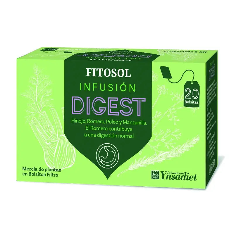 Ynsadiet Dg-Digest (Digestive), 20 filters