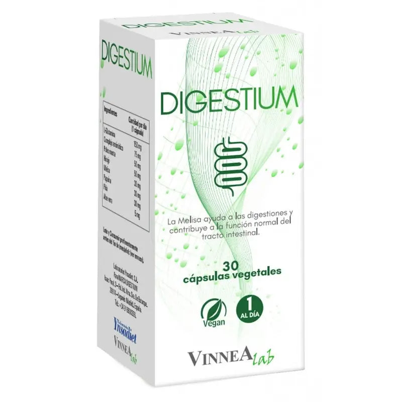 Ynsadiet Vinnea Digestium , 30 vegetarian capsules