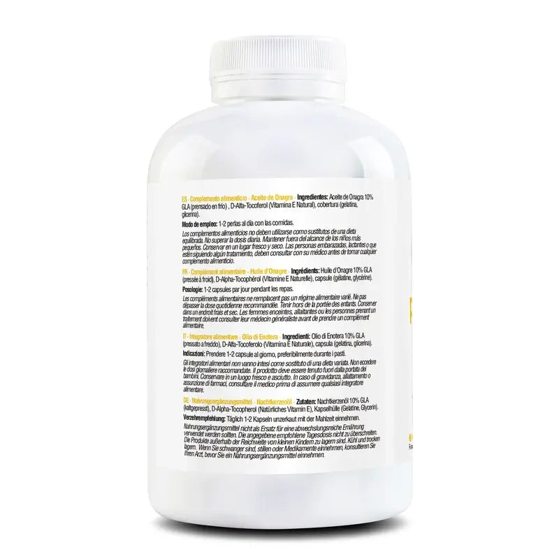 Zenement Evening Primrose Oil 1000 mg, 200 softgels