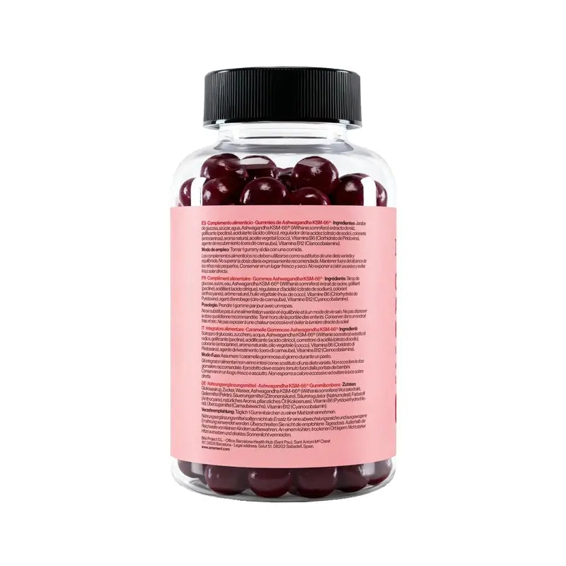 Zenement Gummies De Ashwagandha Ksm-66, 120 vegan gummies