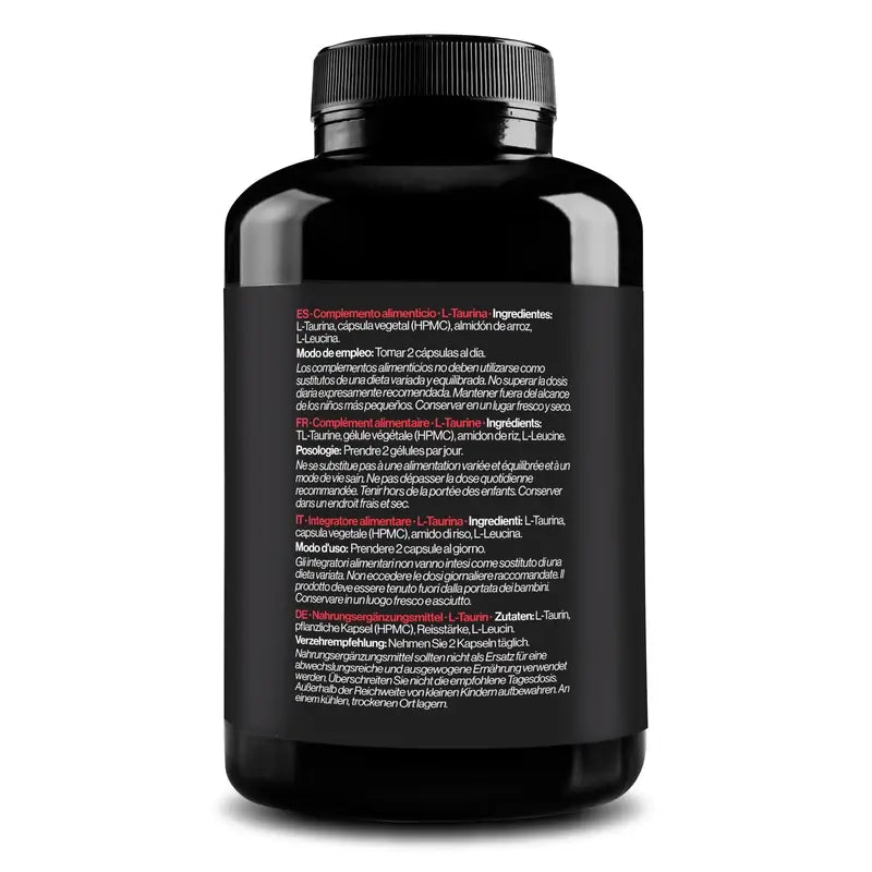 Zenement L-Taurine, 180 vegan capsules