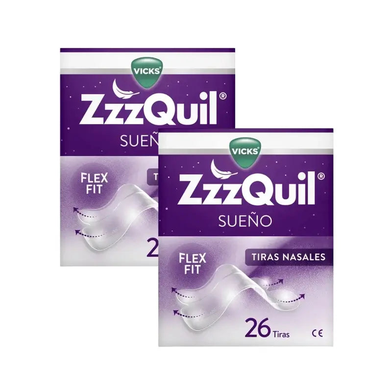 Zzzquil Sleep Nasal Strips, Breathe & Sleep Better, 2X26 Strips