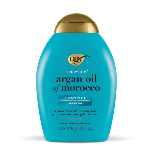 OGX Moroccan Argan Oil Shampoo, Dry & Damaged Hair, 385ml