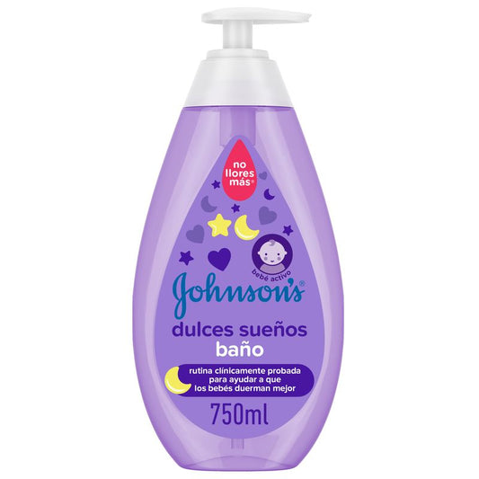 Johnson's Baby Sweet Dreams Gentle Skin Care Bath Gel, Everyday Use, 750 ml