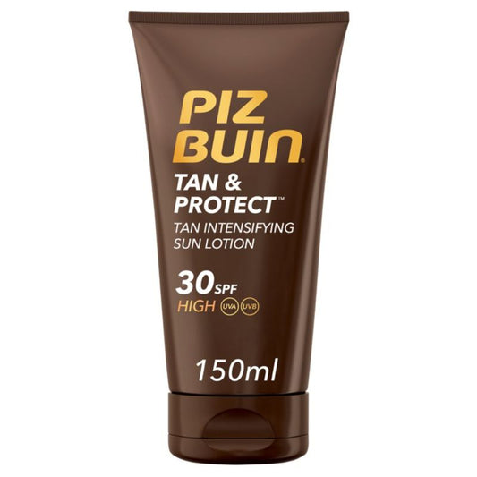 Piz Buin Sunscreen Lotion SPF30 High Protection Tan Intensifier with UVA/UVB Protection, 150ml