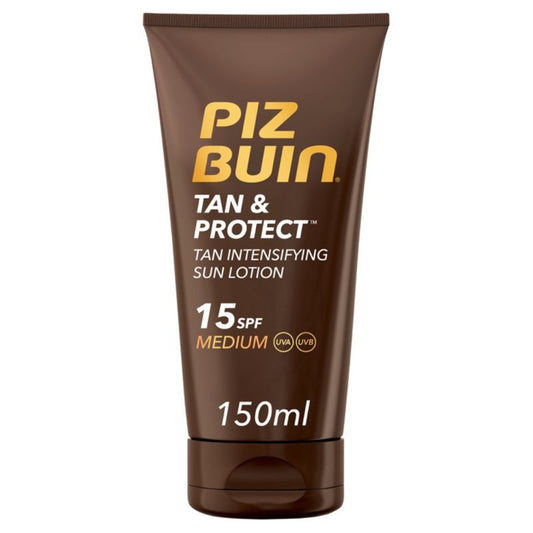 PIZ BUIN Tan & Protect Tan Intensifying Sun Lotion SPF15, 150 ml