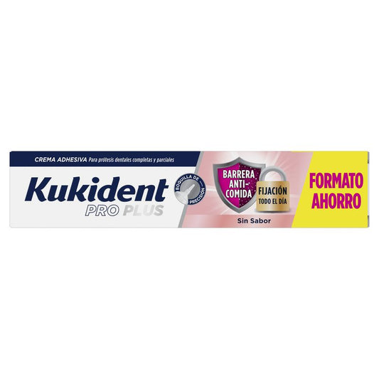 Kukident Pro Plus Tasteless Anticomida Barrier, 57 Gr
