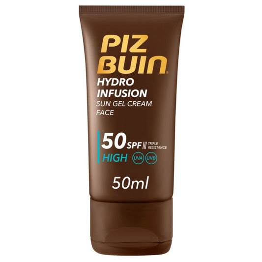PIZ BUIN Hydro Infusion SPF50 Facial Sun Gel, 50 ml
