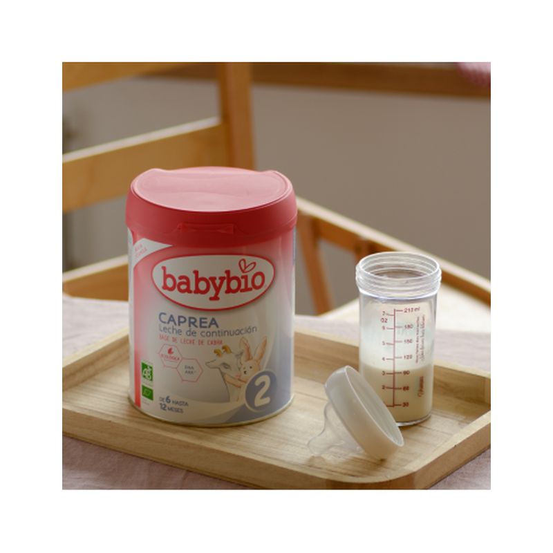 Babybio Pack Caprea 2 Goat Milk From 6 Months, 8 x 800 g