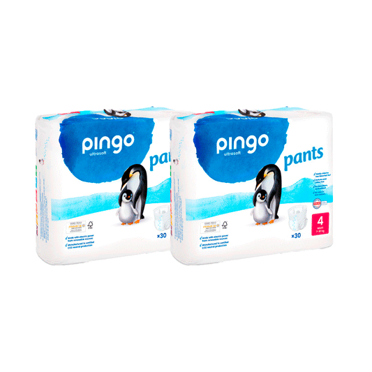 Pack 2 X Pingo Pants- Ecological Pants, Size 4 (30 pieces)