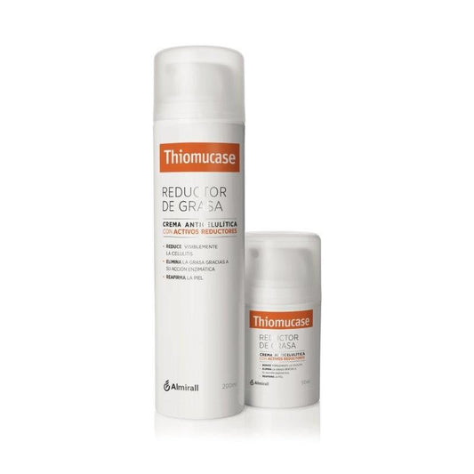 Thiomucase Pack Fat Reducer Anti-Cellulite Cream 200 ml + Anti-Cellulite Cream 50 ml