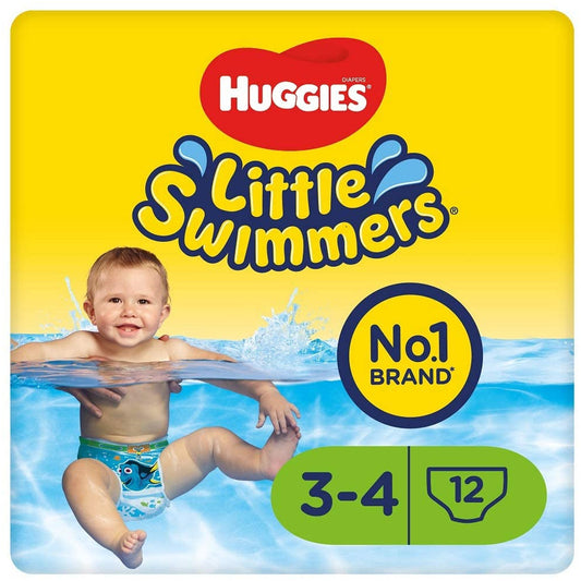 Huggies Little Swimmers Size 3-4 (7-15 Kg), 12 Units