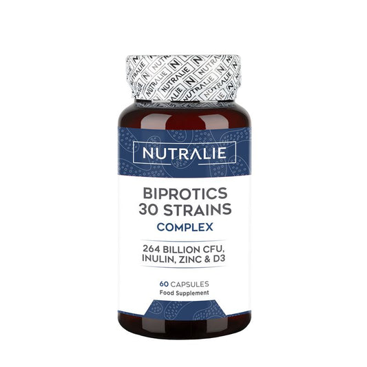 Nutralie Probiotics 30 Strains 264 Billion Ufc Biprotics , 60 capsules