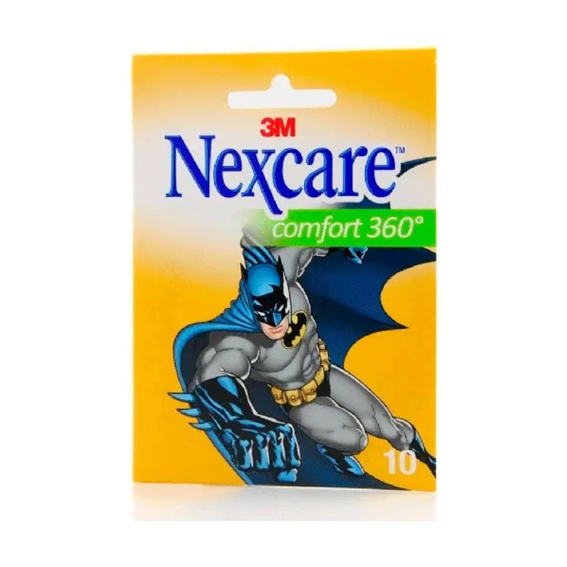 3M Nexcare comfort 360º batman adhesive bandage 10 pieces