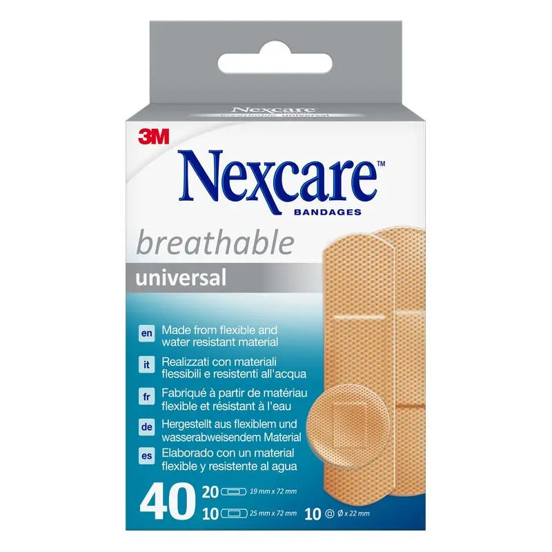 3M Nexcare Universal Protective Strips 40 units