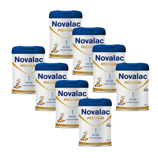Pack 8 X Novalac 1 Premium Infant Milk 800 gr