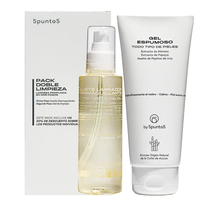 5Punto5 Double Cleansing Pack Normal/Dry Skin, 360 gr