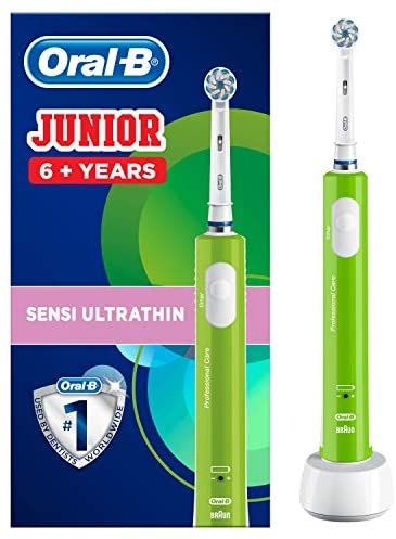 Oral-B Braun Electric Toothbrush Pro 1 Junior 6+ Green