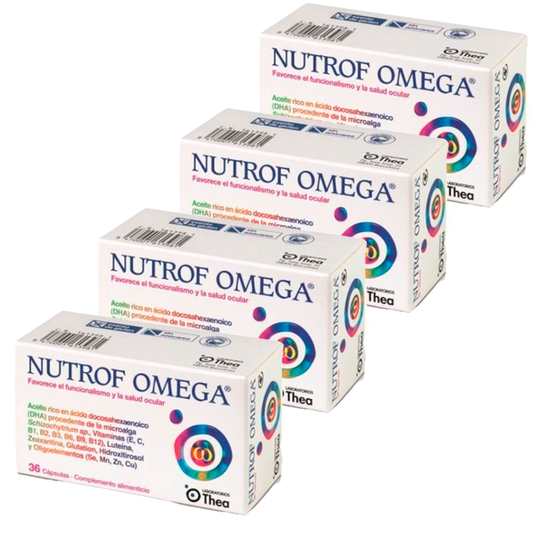 Pack 4 Nutrof Omega, 60 capsules