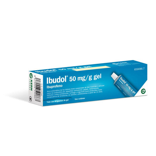 Ibudol 50 mg/g Gel 60 g tube