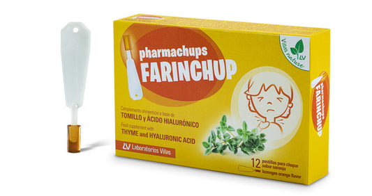 Pharmachups Farinchup Orange Flavour , 12 lozenges