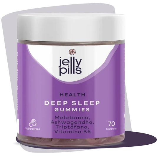 Jelly Pills Deep Sleep Food Supplement , 70 gummies