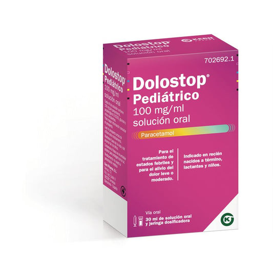 Dolostop Paediatric 100 mg/ml Oral Solution 30 ml